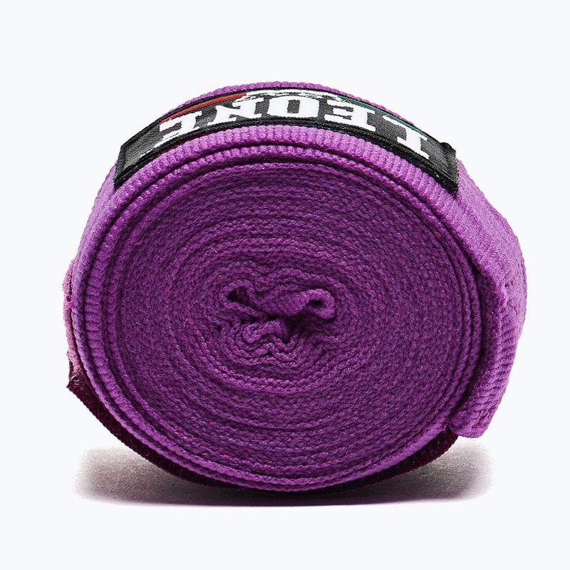 Boxing wraps Leone 1947 Hand Wraps 350 cm viola/purple 4