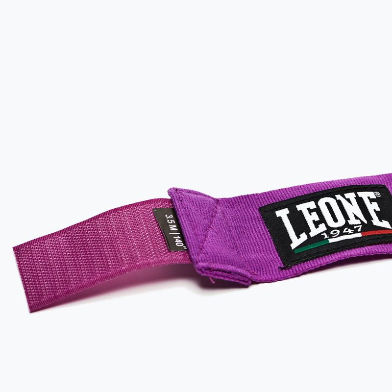 Boxing wraps Leone 1947 Hand Wraps 350 cm viola/purple 5