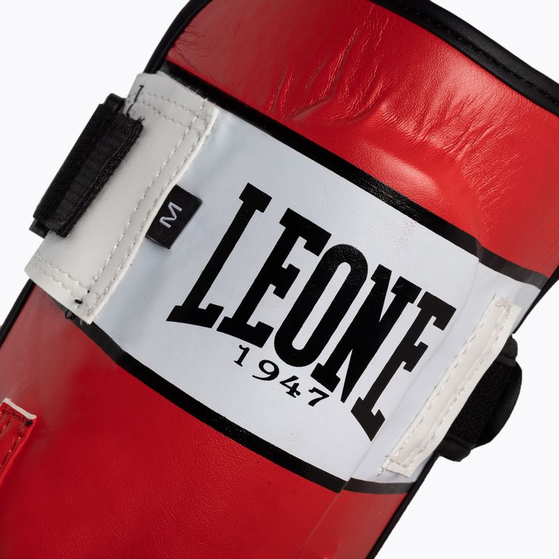 LEONE 1947 Shock red PT111 tibia protectors 3