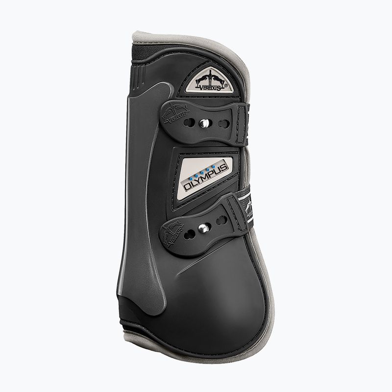 Veredus Olympus Colored black/grey horse front protectors OLYCF1I2