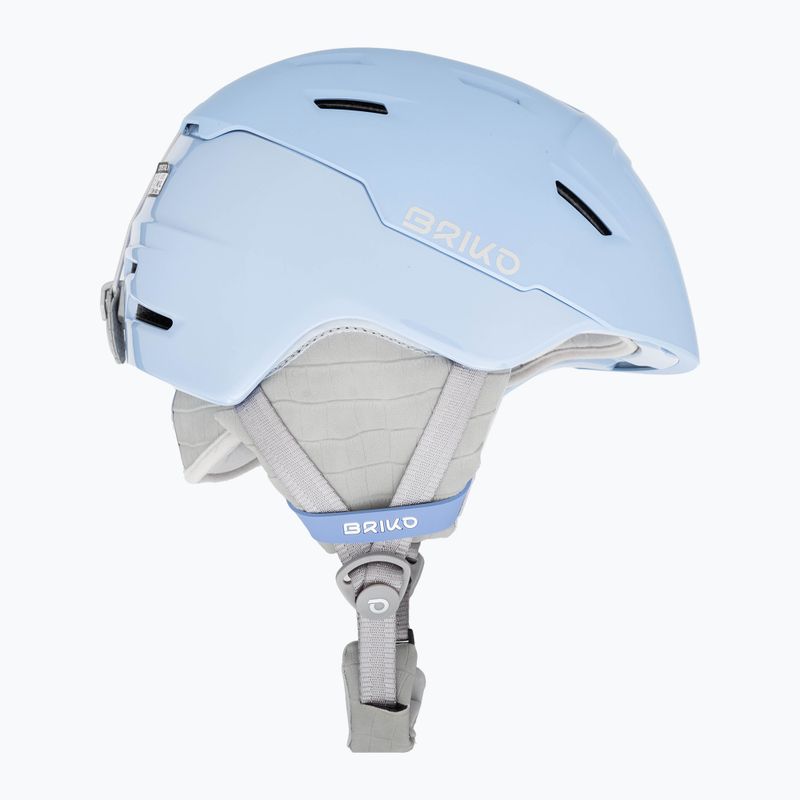 Briko Crystal X women's ski helmet matt blue/white 4