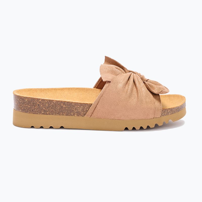 Women's flip-flops Scholl Princess Med camel 2