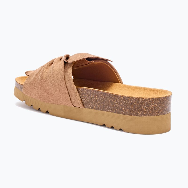 Women's flip-flops Scholl Princess Med camel 3
