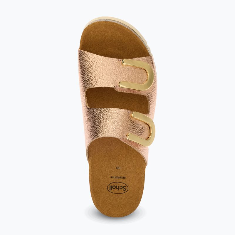 Women's flip-flops Scholl Montery 2 Straps Ad Med rose/gold 4