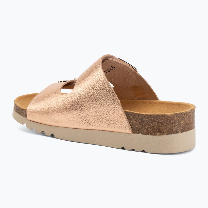 Women's flip-flops Scholl Montery 2 Straps Ad Med rose/gold 3