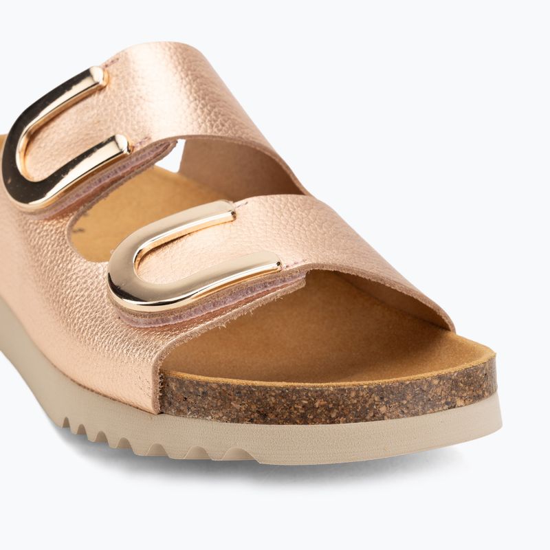 Women's flip-flops Scholl Montery 2 Straps Ad Med rose/gold 7