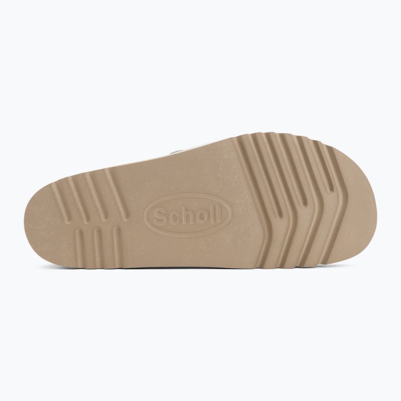 Women's flip-flops Scholl Montery 2 Straps Ad Med off white 4