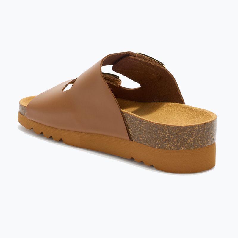 Women's flip-flops Scholl Montery 2 Straps Ad Med cognac 3