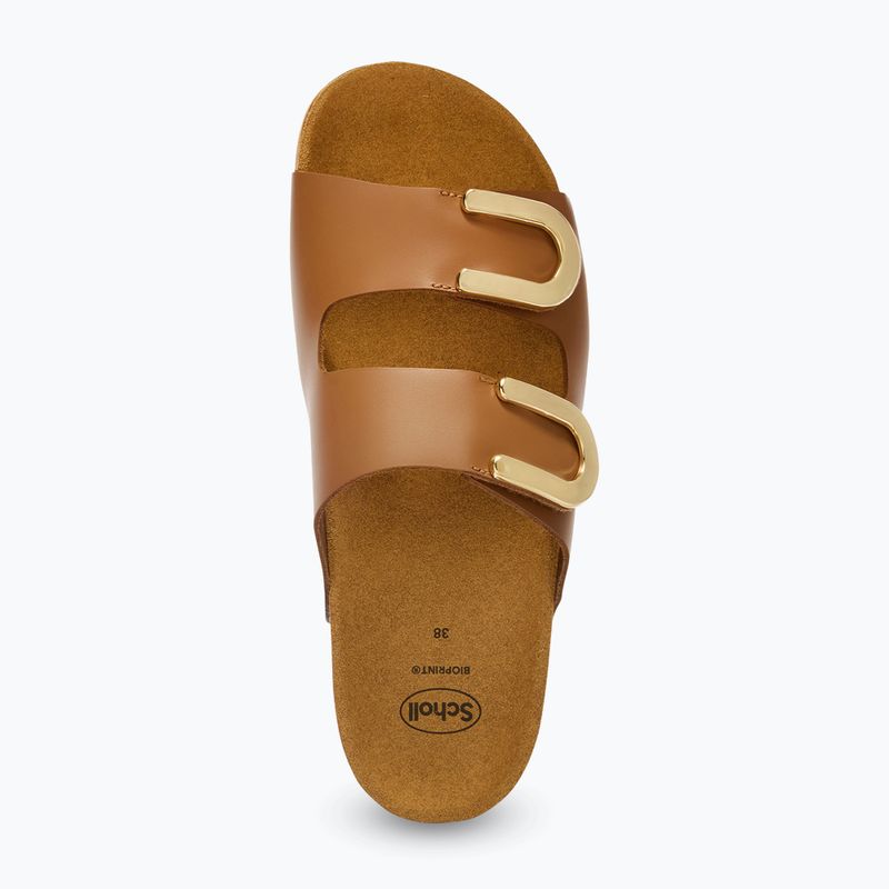 Women's flip-flops Scholl Montery 2 Straps Ad Med cognac 4