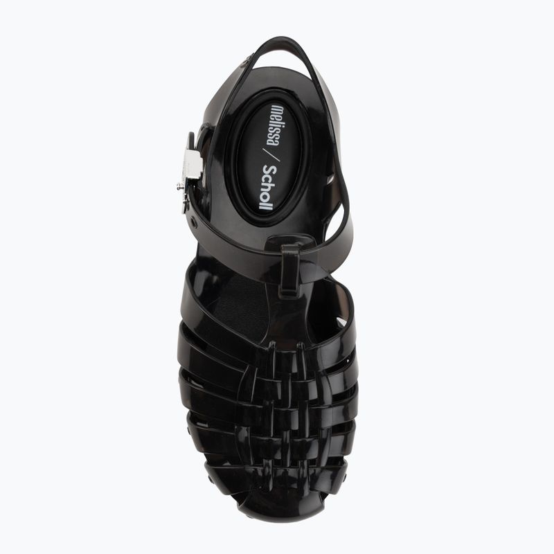 Women's sandals Scholl X Melissa Possession Pes PVC black 5