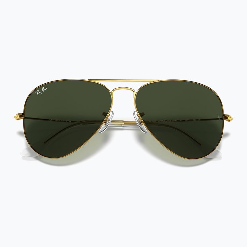 Sunglasses Ray-Ban Aviator Classic arista gold/green g-15 3