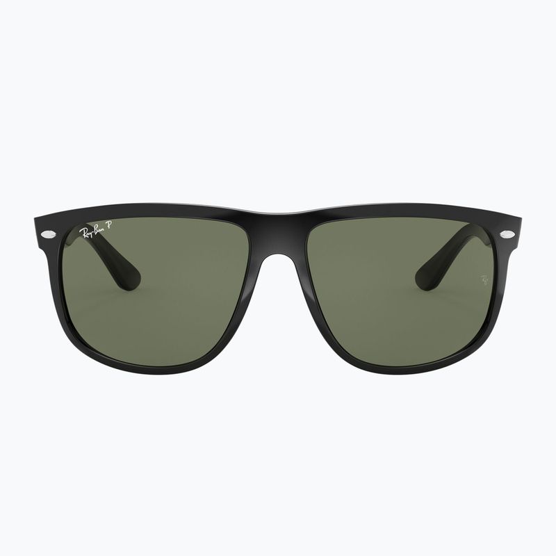 Sunglasses Ray-Ban Boyfriend black/dark green polarized 2