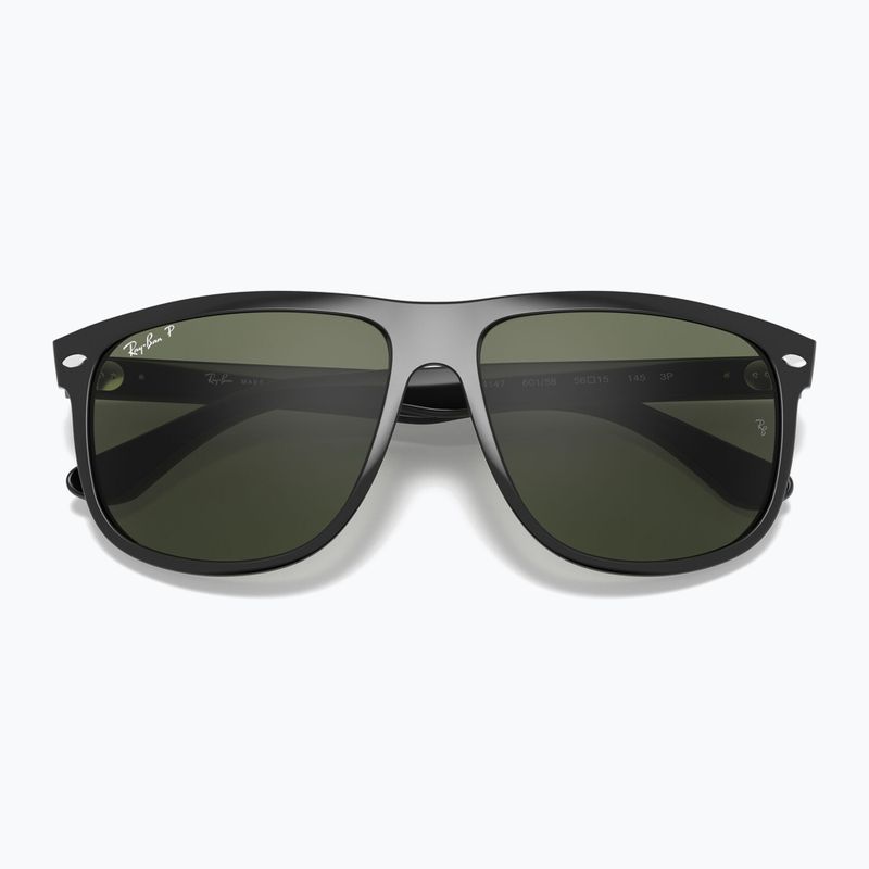 Sunglasses Ray-Ban Boyfriend black/dark green polarized 3