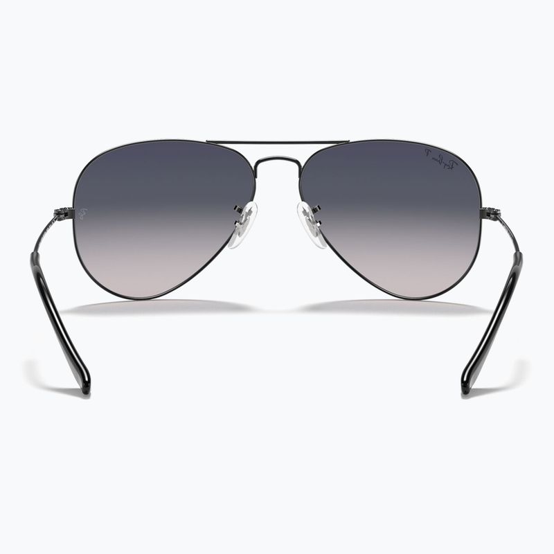 Sunglasses Ray-Ban Aviator Classic gunmetal/blue polarized 5