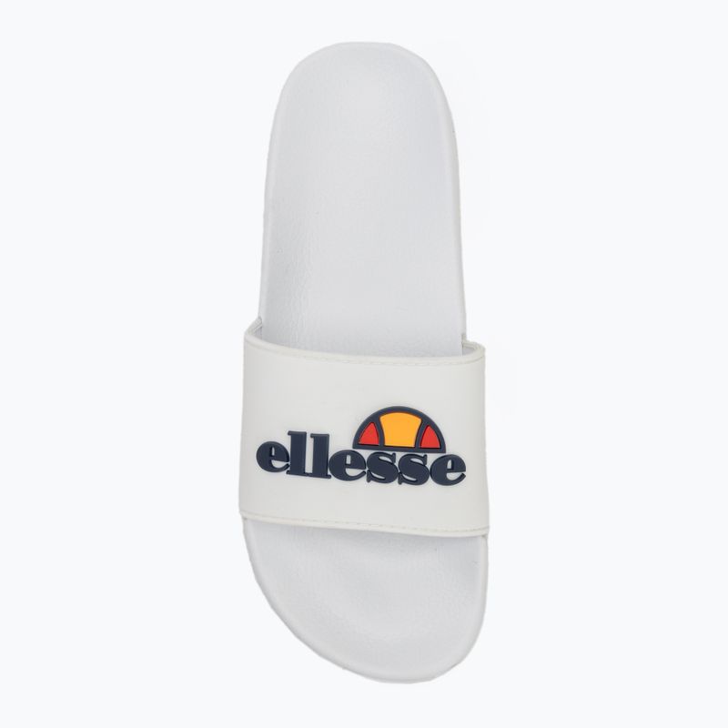 Ellesse Crissi women's flip-flops white/blue 5