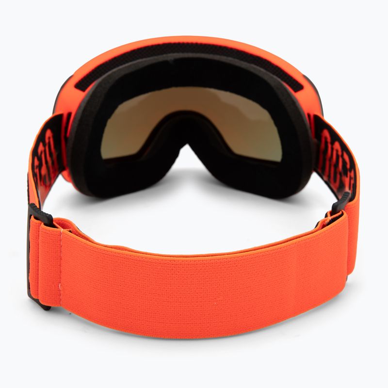 Ski goggles Neon Beam red/mirror acciaio 3