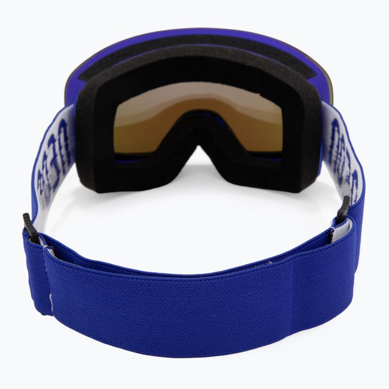 Ski goggles Neon Light blue/royal/mirror blue 3