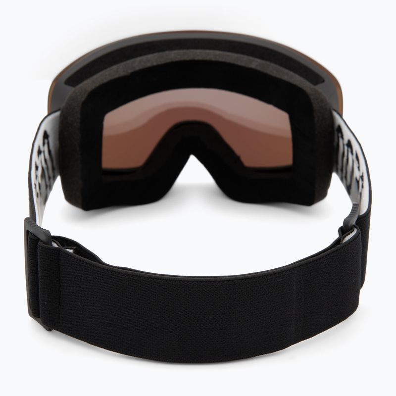 Ski goggles Neon Light black/white/mirror acciaio 3