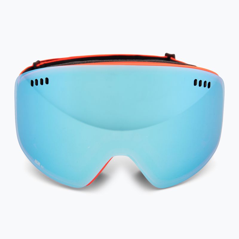 Ski goggles Neon Light red/mirror acciaio 2