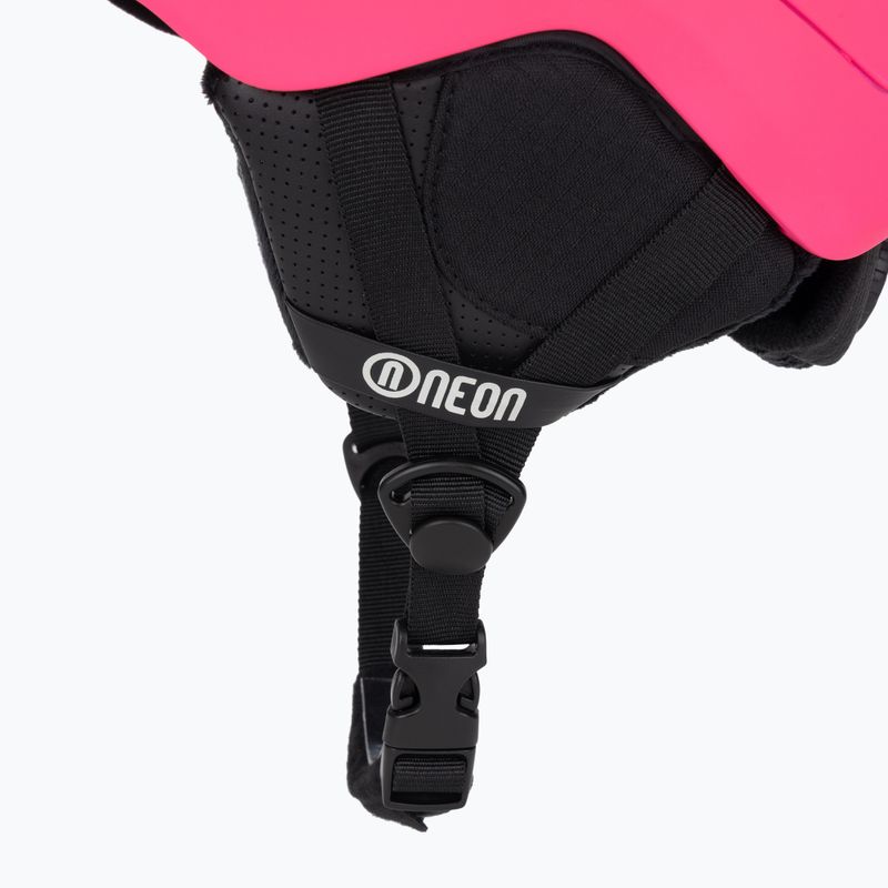 Ski helmet Neon Summit pink/white 7