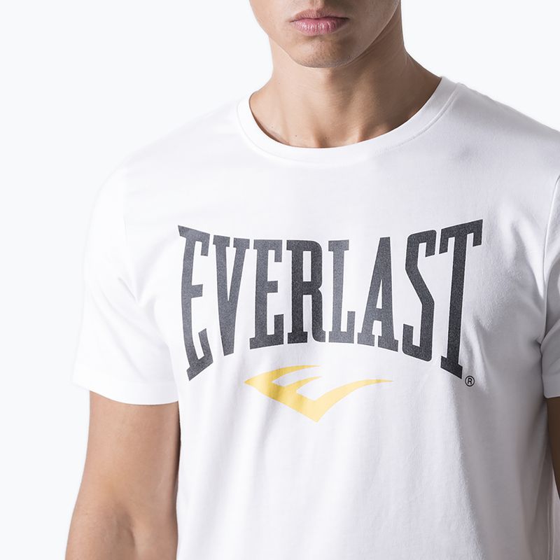 Men's Everlast Iconic Logo off white T-shirt 4