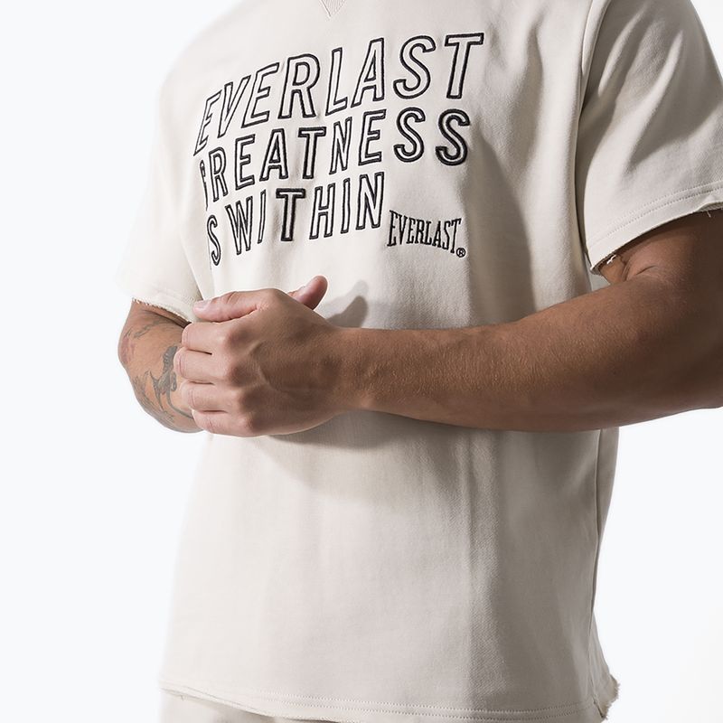 Men's Everlast Neutrals light beige T-shirt 4