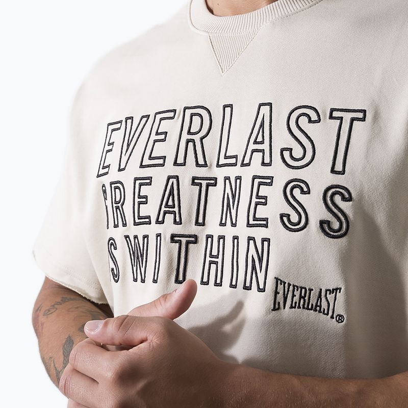 Men's Everlast Neutrals light beige T-shirt 5