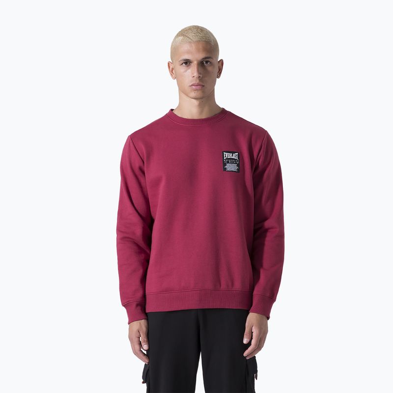 Men's Everlast Neutrals Crewneck sweatshirt bordeaux