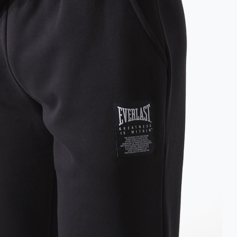 Men's training trousers Everlast Neutrals black 4