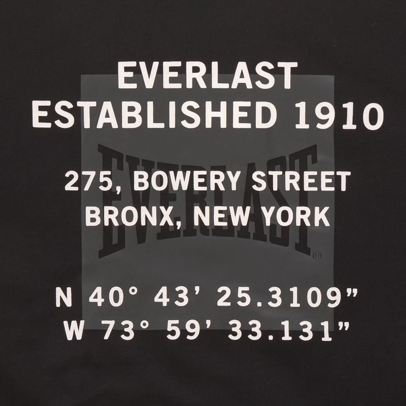 Men's Everlast Streetwear Crewneck sweatshirt black/red 3