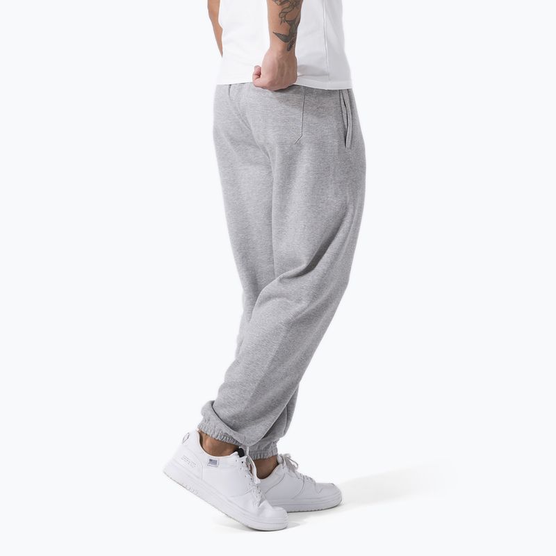 Men's training trousers Everlast Exclusive grey/melange 3