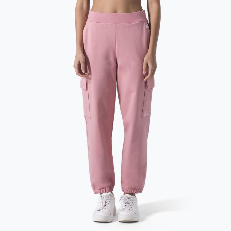 Women's training trousers Everlast Leisure Cargo mauve