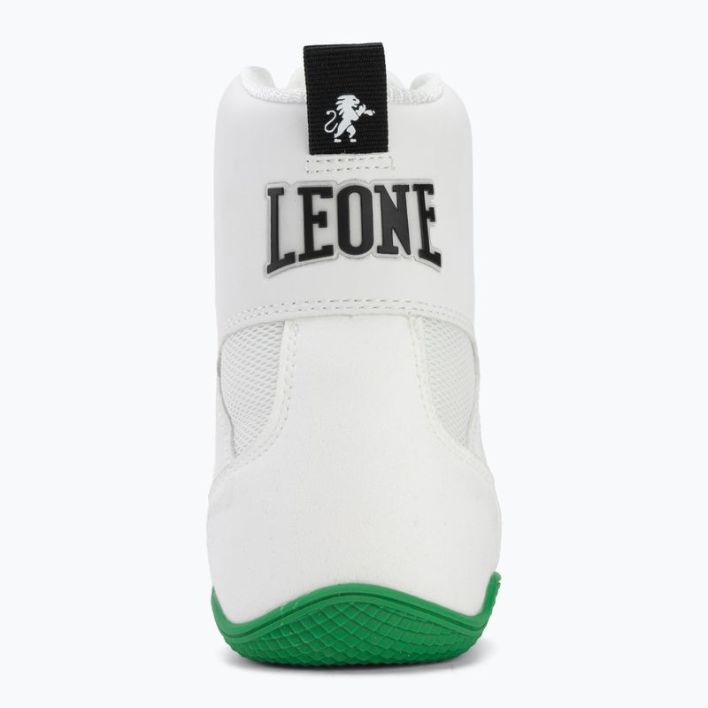 Boxing shoes LEONE 1947 Premium black/lime/blue/white 6