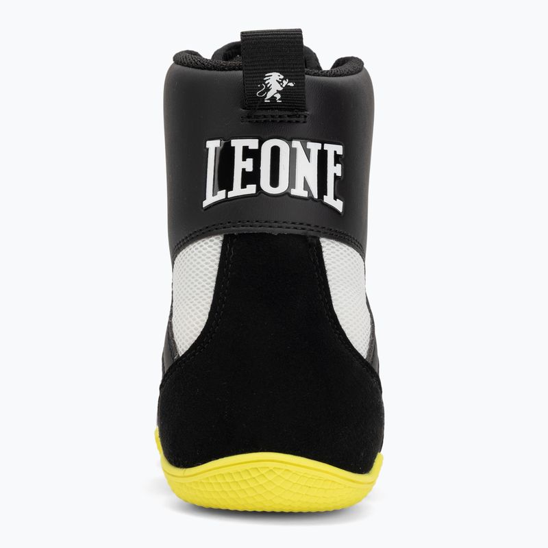 Boxing shoes LEONE 1947 Premium Boxing nero/lime/black/lime 6