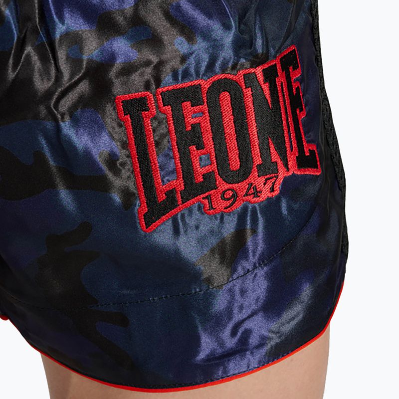 Men's boxing shorts Leone 1947 Camo Fight blue 4