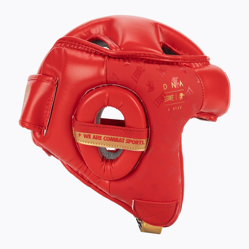 LEONE boxing helmet 1947 Headgear Dna red CS444 2