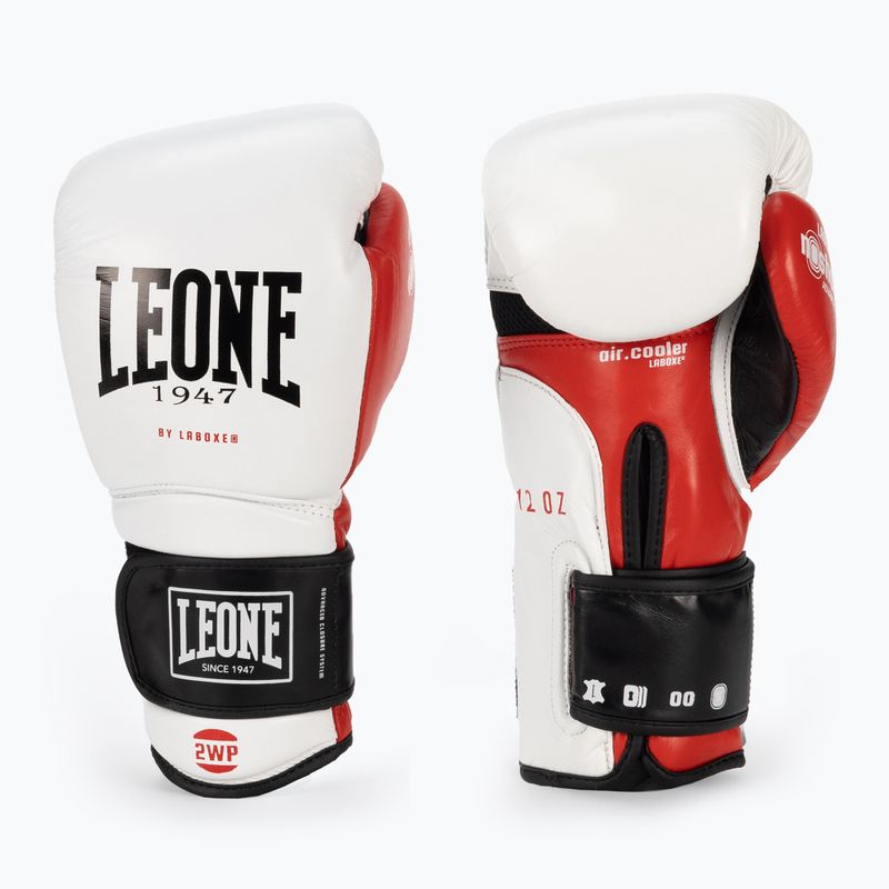 LEONE 1947 Il Tecnico N3 boxing gloves white GN113