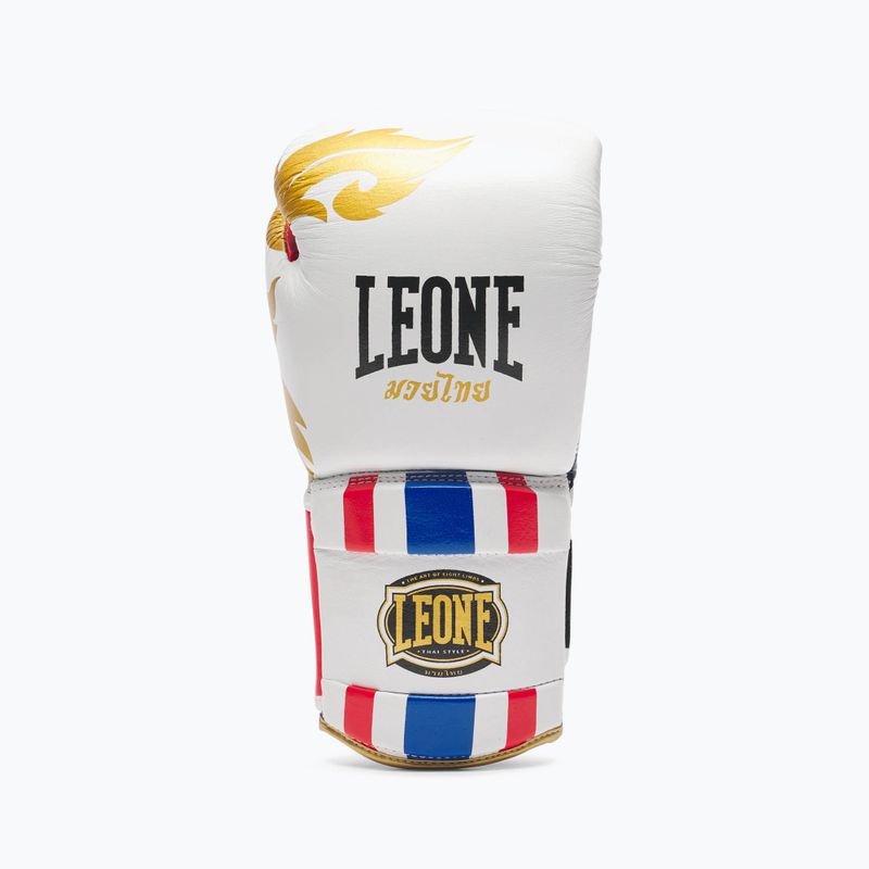 LEONE 1947 Thai Style boxing gloves white GN114 6