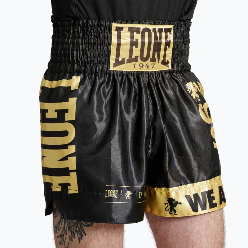 LEONE 1947 Dna Kick-Thai training shorts black