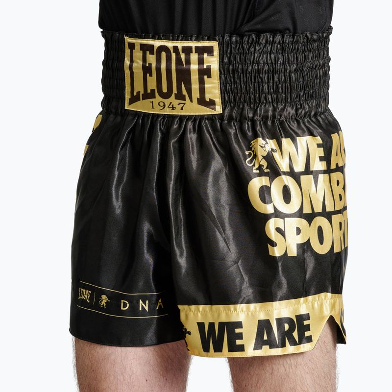 LEONE 1947 Dna Kick-Thai training shorts black 3