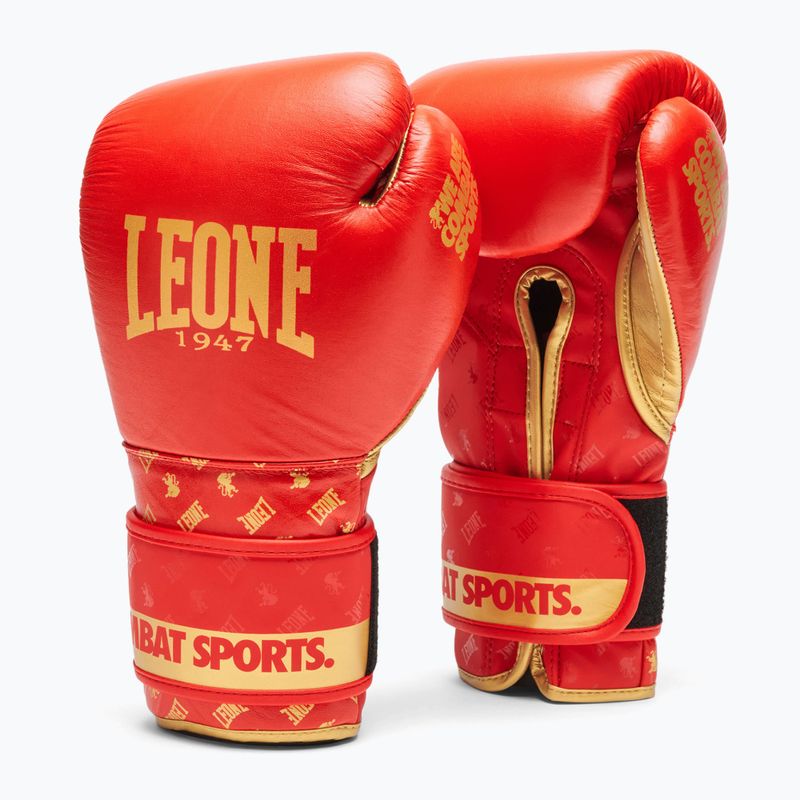 LEONE 1947 Dna Boxing gloves rosso/red 5