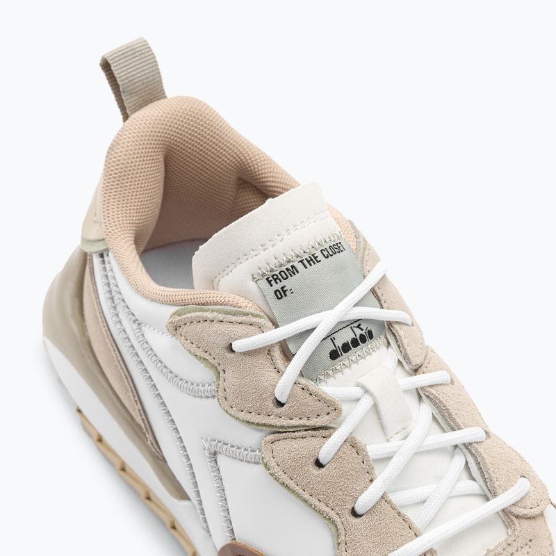 Women's shoes Diadora Jolly Logo white/parchment 8