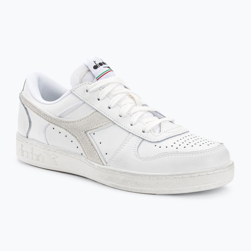 Diadora Magic Basket Low Icona Leather white/white shoes