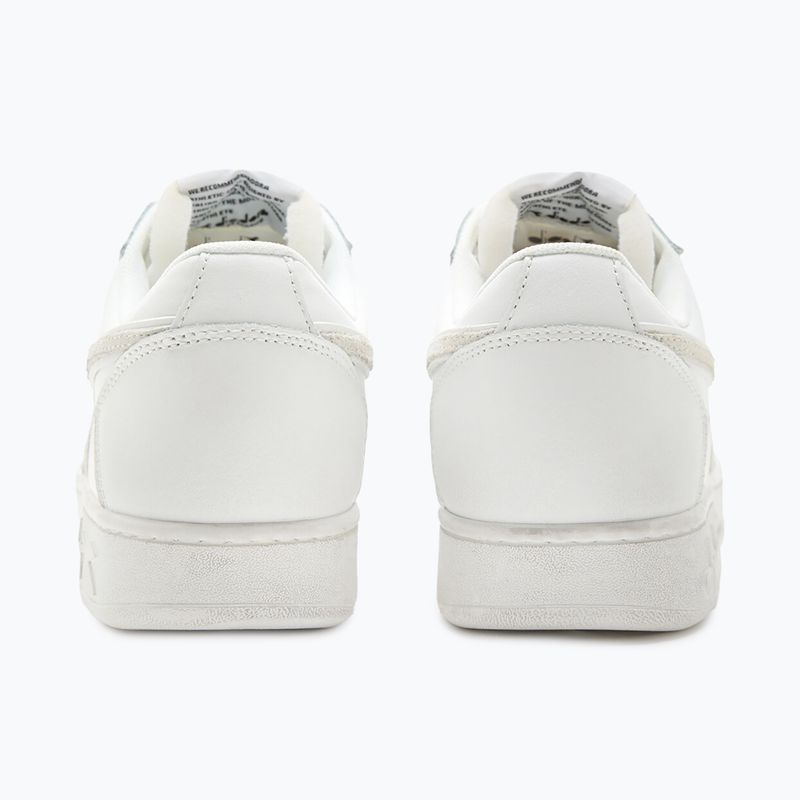 Diadora Magic Basket Low Icona Leather white/white shoes 12