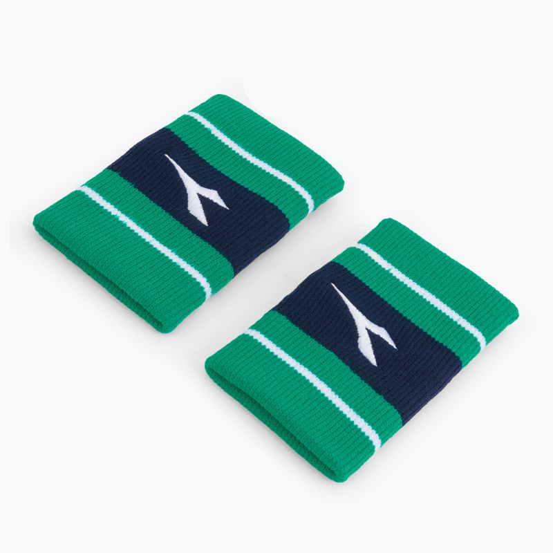 Diadora Wristbands Wide Logo wristbands 2 pcs. green DD-103.179117-70134