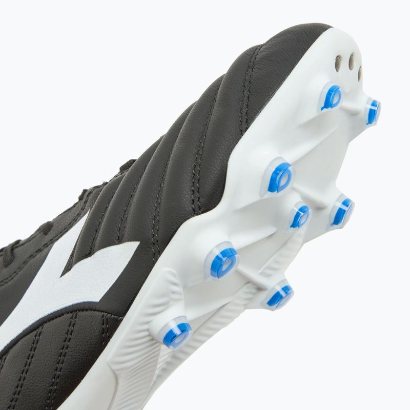 Men's Diadora Brasil Elite 2 LT LP12 football boots black and white DD-101.179061-D0214-40 14
