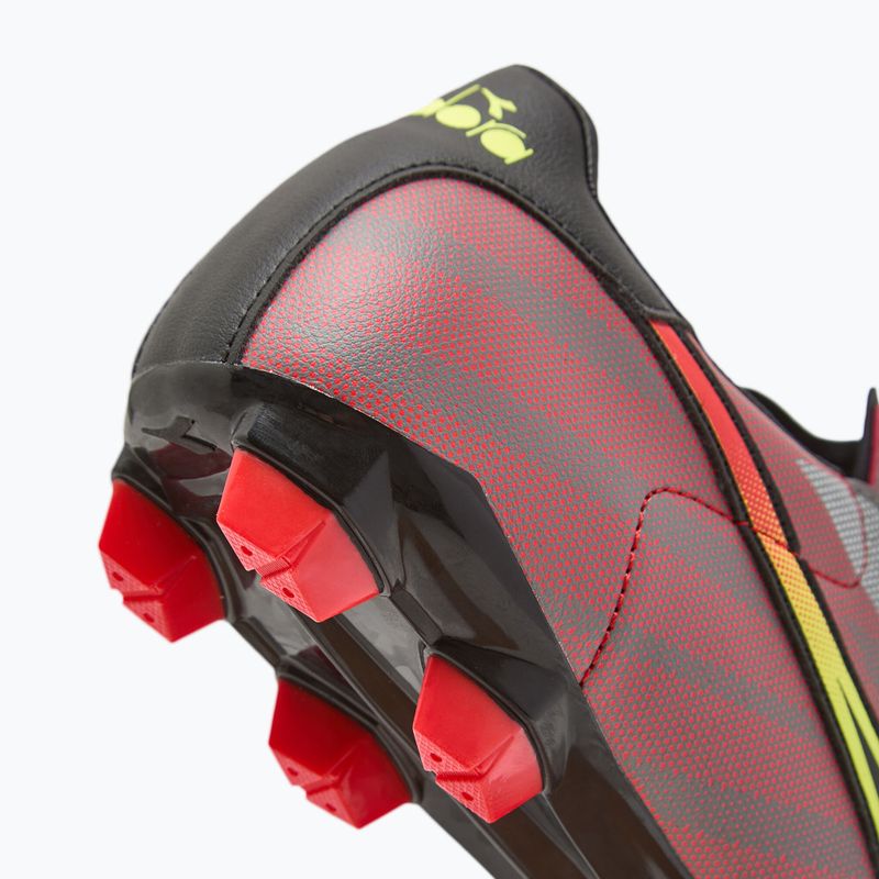 Men's Diadora Brasil Elite Veloce R LPU football boots black and red DD-101.179181-D0136-39 15