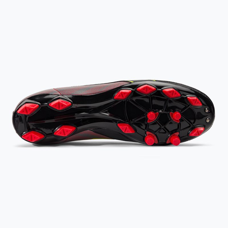 Men's Diadora Brasil Elite Veloce R LPU football boots black and red DD-101.179181-D0136-39 5