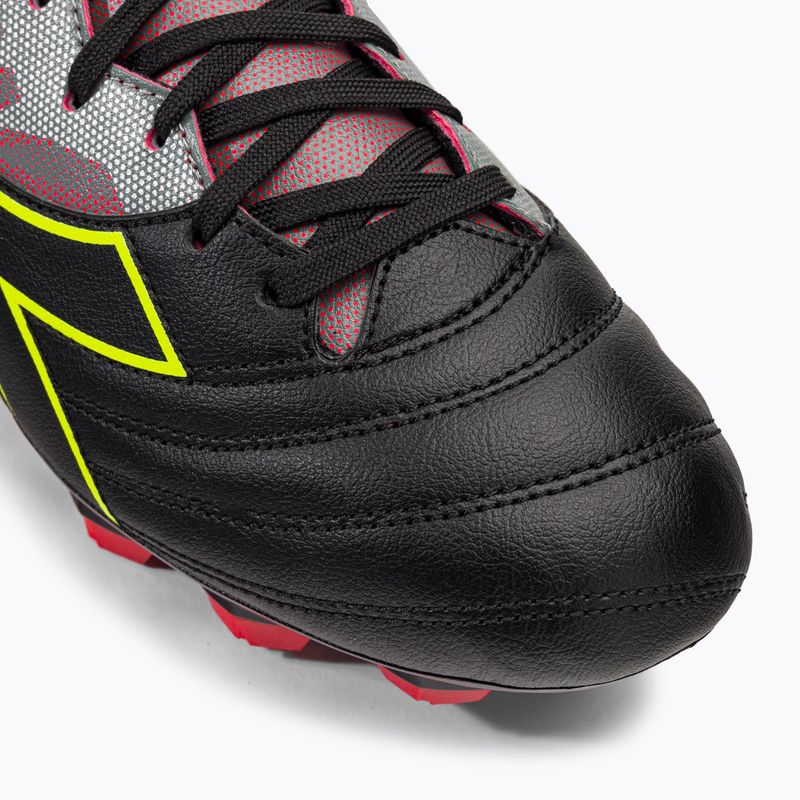 Men's Diadora Brasil Elite Veloce R LPU football boots black and red DD-101.179181-D0136-39 7