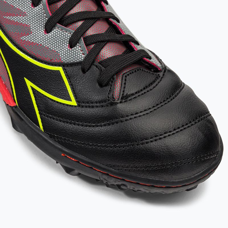 Men's Diadora Brasil Elite Veloce R TFR football boots black and red DD-101.179182-D0136-40 7